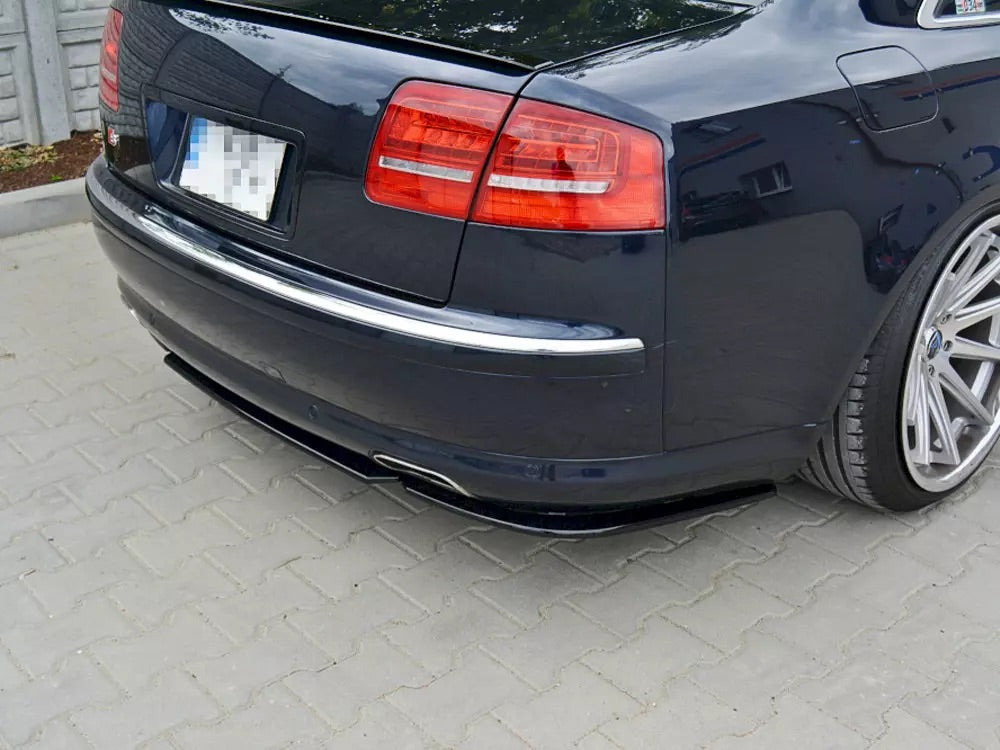 CENTRAL REAR SPLITTER (NO VERTICAL BARS) AUDI S8 D3 (2006-2010)