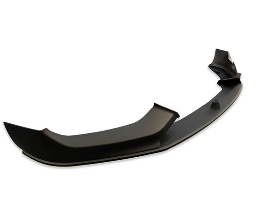 BMW 1 SERIES F20 LCI FACELIFT M SPORT 2015-2019 MATTE BLACK FRONT SPLITTER LIP
