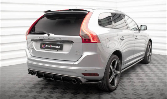 REAR SIDE SPLITTERS VOLVO XC60 R-DESIGN MK1 FACELIFT (2013-2017)