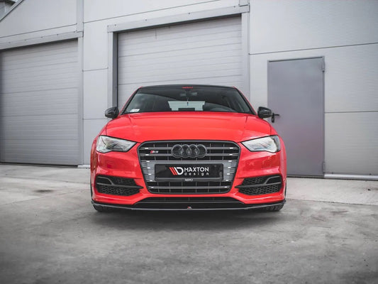 FRONT SPLITTER V.1 AUDI S3 / A3 S-LINE 8V SEDAN / CABRIO (2013-2016)