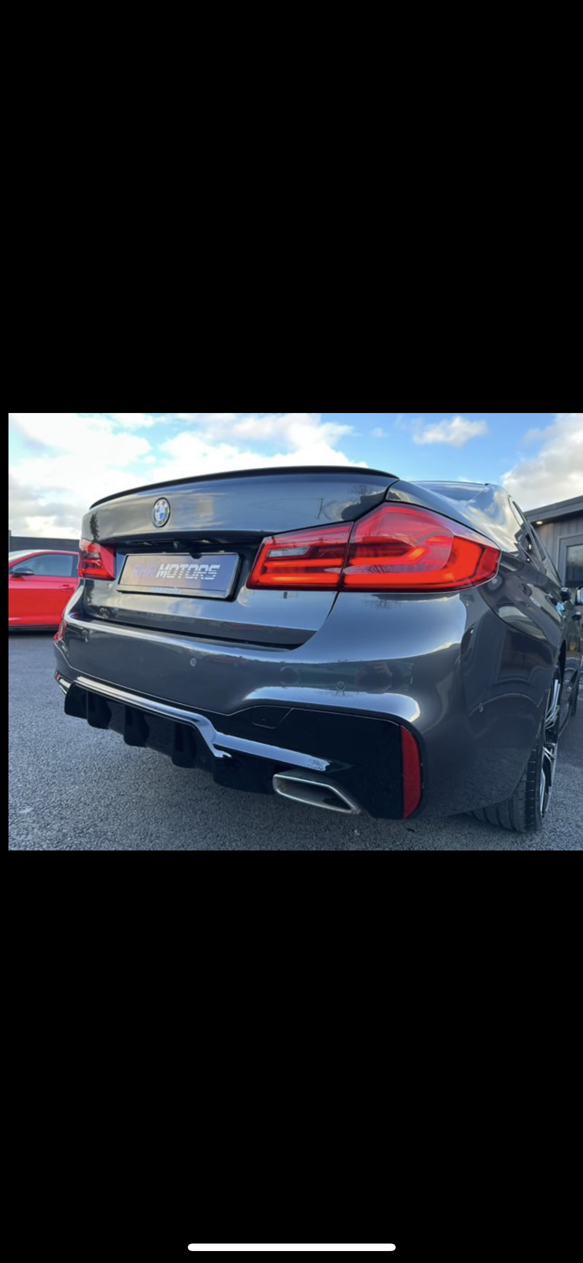 BMW 5 SERIES G30 LCI 2020 + M5 LOOK REAR DIFFUSER