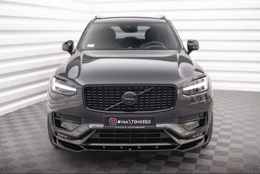 FRONT SPLITTER V.1 VOLVO XC90 R-DESIGN MK2 FACELIFT (2019-)