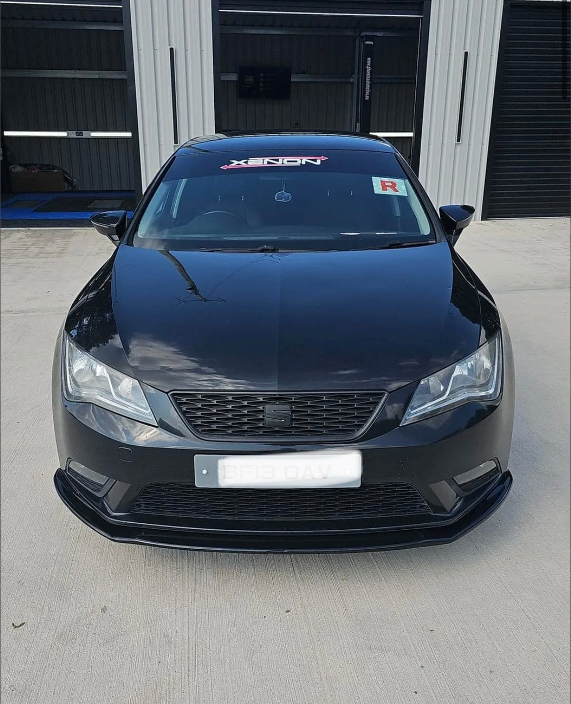 SEAT LEON MK3 & MK3.5 FRONT SPLITTER STYLE ( 2012-2020 )