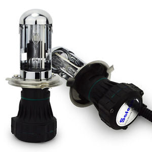 H4 Bixenon HID REPLACEMENT Bulbs PAIR 6000k 8000K 12000K 30000K