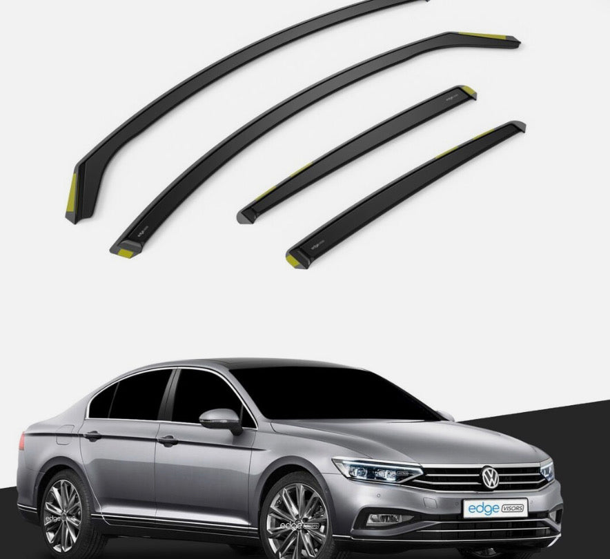 VW Passat B8 2014-Up 4 Door Saloon Wind Deflectors 4pc Tinted