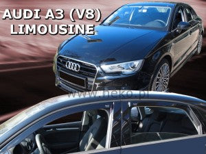 Audi A3 8V Yrs 2012 - 2020 4drs Saloon Brand New Heko 4 Piece Wind Deflectors
