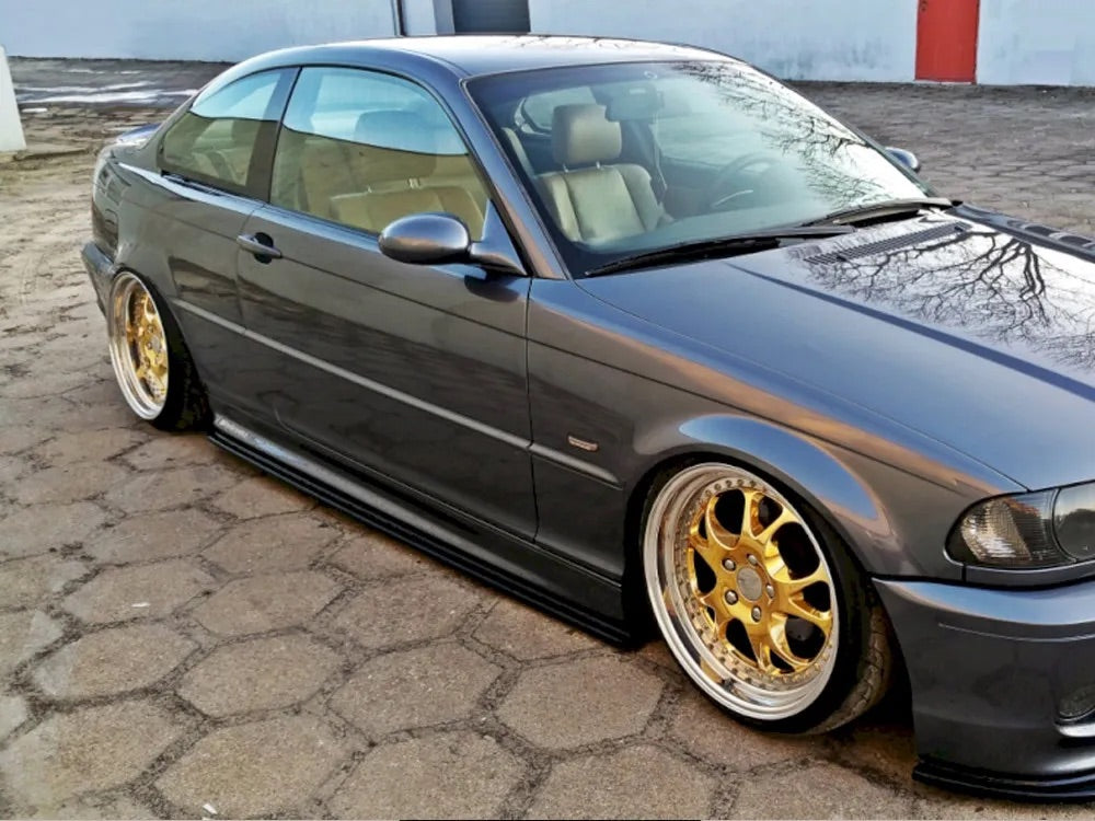 SIDE SKIRTS DIFFUSERS BMW 3 E46 MPACK COUPE (1999-2005)