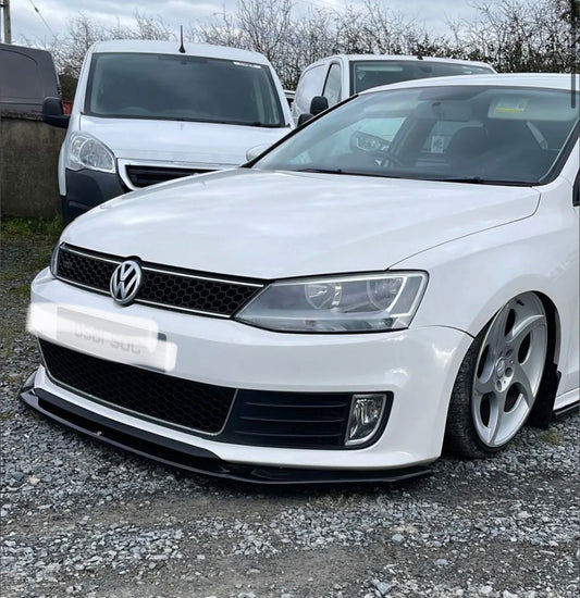 Mk6 & Mk6.5 Jetta Gli Front Splitter Gloss Black