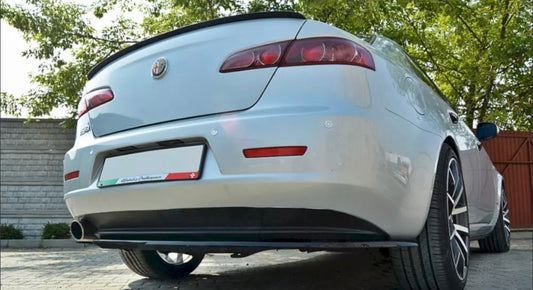 CENTRAL REAR SPLITTER ALFA ROMEO 159 (without vertical bars)