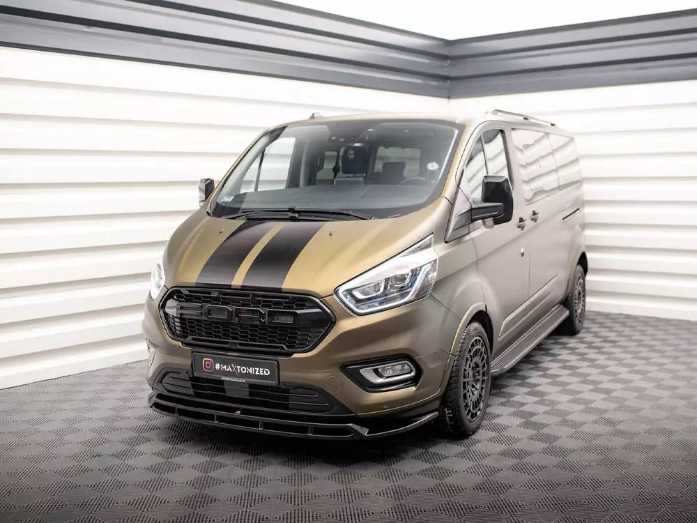 FRONT SPLITTER FORD TOURNEO CUSTOM MK1 FACELIFT (2018-2023)