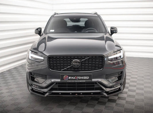 FRONT SPLITTER V.2 VOLVO XC90 R-DESIGN MK2 FACELIFT (2019+