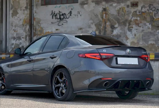 REAR SIDE SPLITTERS ALFA ROMEO GIULIA VELOCE (2015-UP)