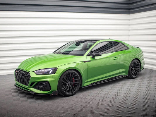 SIDE SKIRTS DIFFUSERS AUDI RS5 COUPE F5 FACELIFT (2020-)