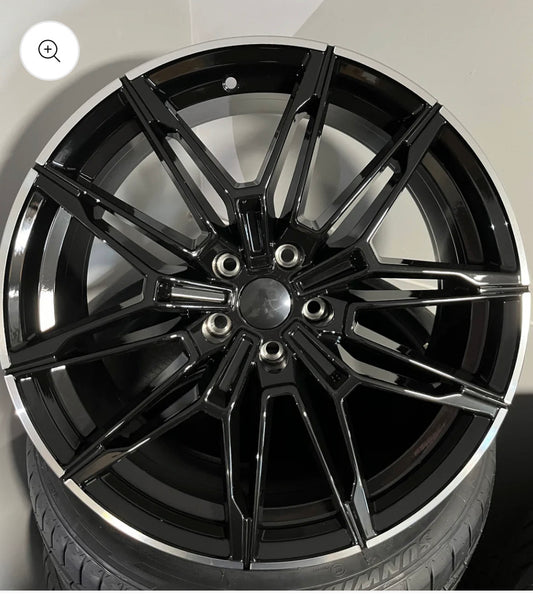 BMW 871B1 19X8.0/9.0 5X112 BLACK M/L