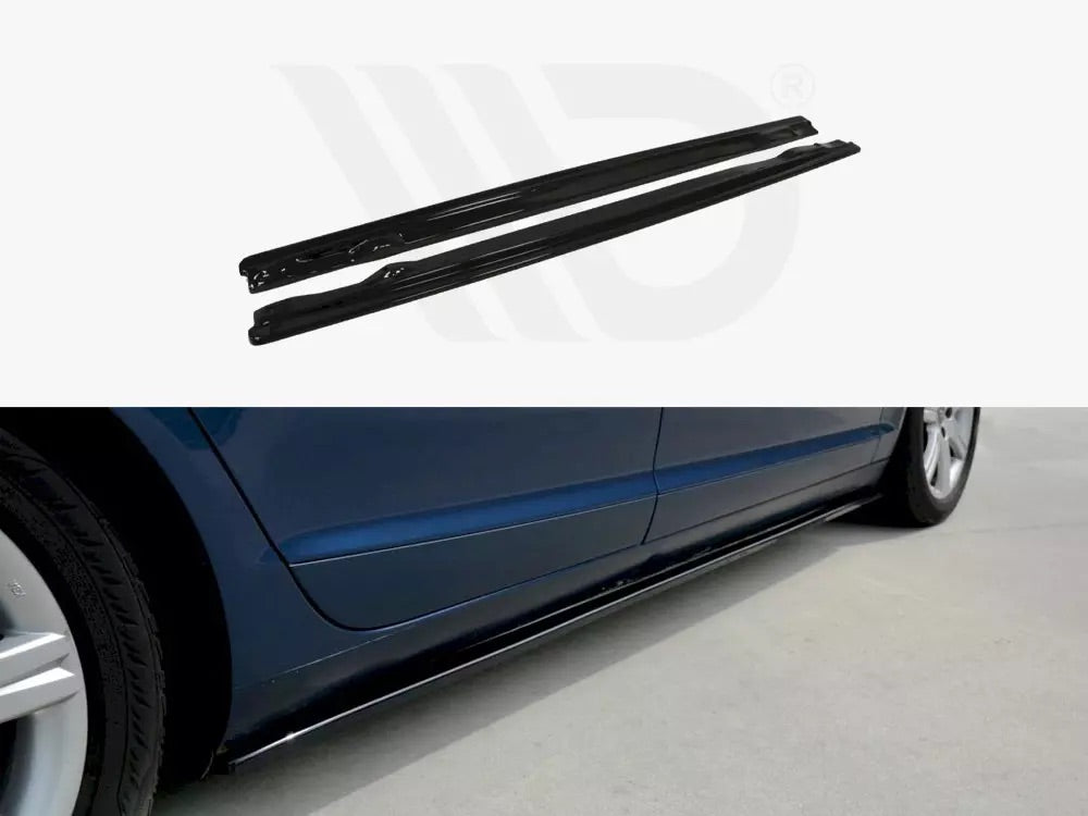 SIDE SKIRTS DIFFUSERS AUDI A6 C6 SLINE / C6 SLINE FL (2004-08/2008-11)