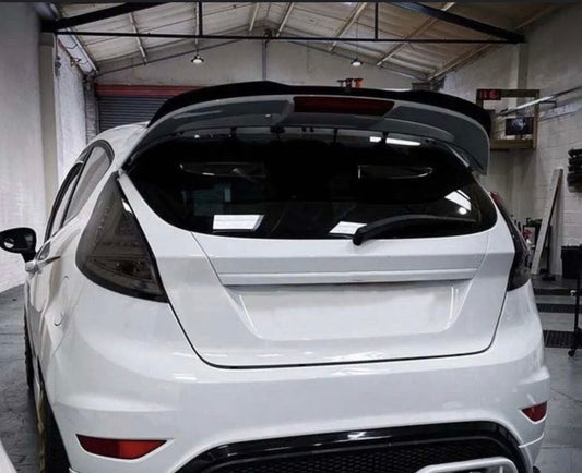 Ford Fiesta Rear Spoiler Extension Lip Wing Mk7-7.5 ST Zetec S ST Line 08-17