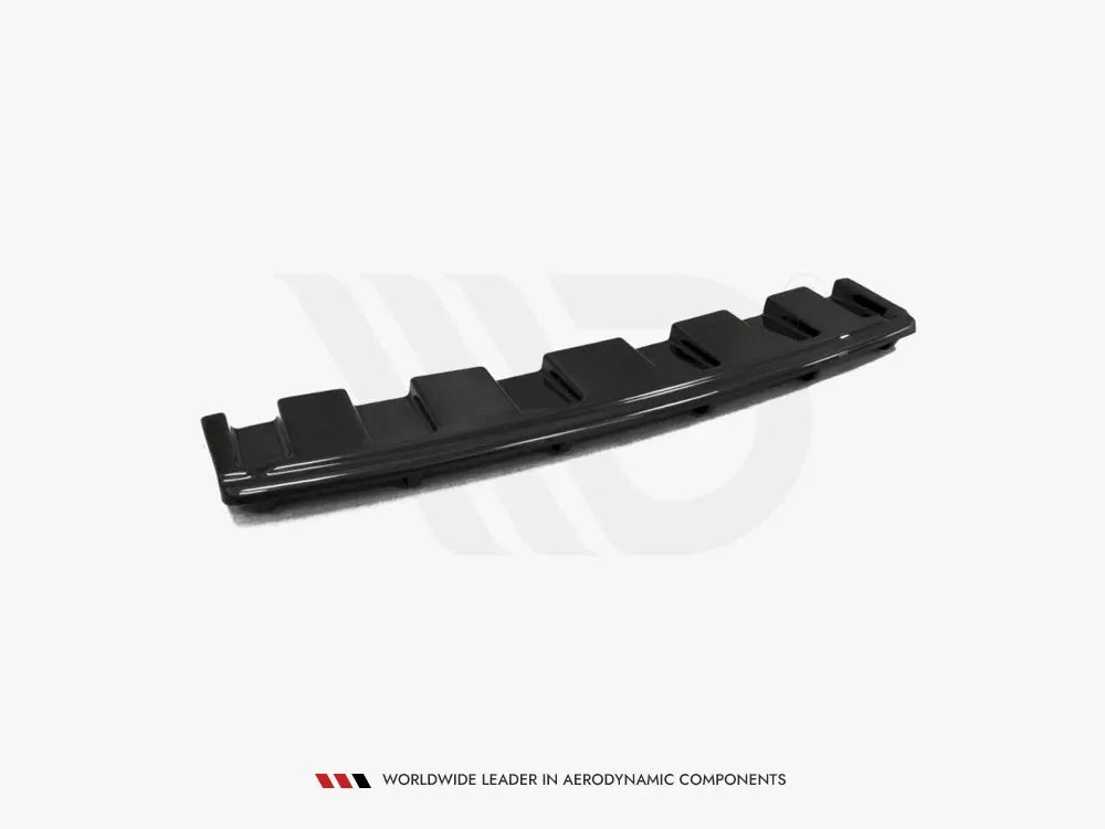 CENTRAL REAR SPLITTER AUDI S6 C7 AVANT (with vertical bars)