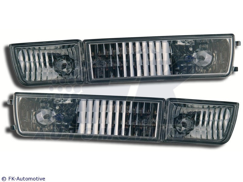 VW GOLF MK3 & Vento Yrs 92 - 97 Front Foglight Kit, Incl Indicators & Sidelights Crystal