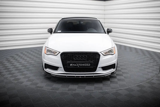 FRONT SPLITTER V.1 AUDI A3 SEDAN 8V