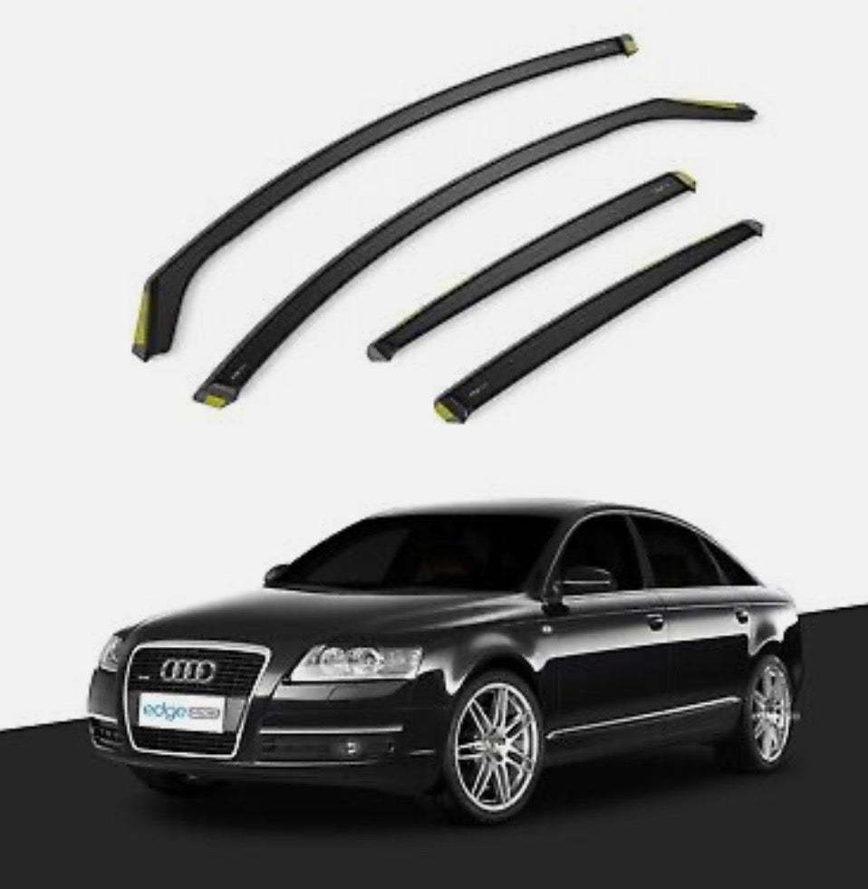 AUDI A6 C6 2004-2011 4 Door Saloon Wind Deflectors 4pc Tinted