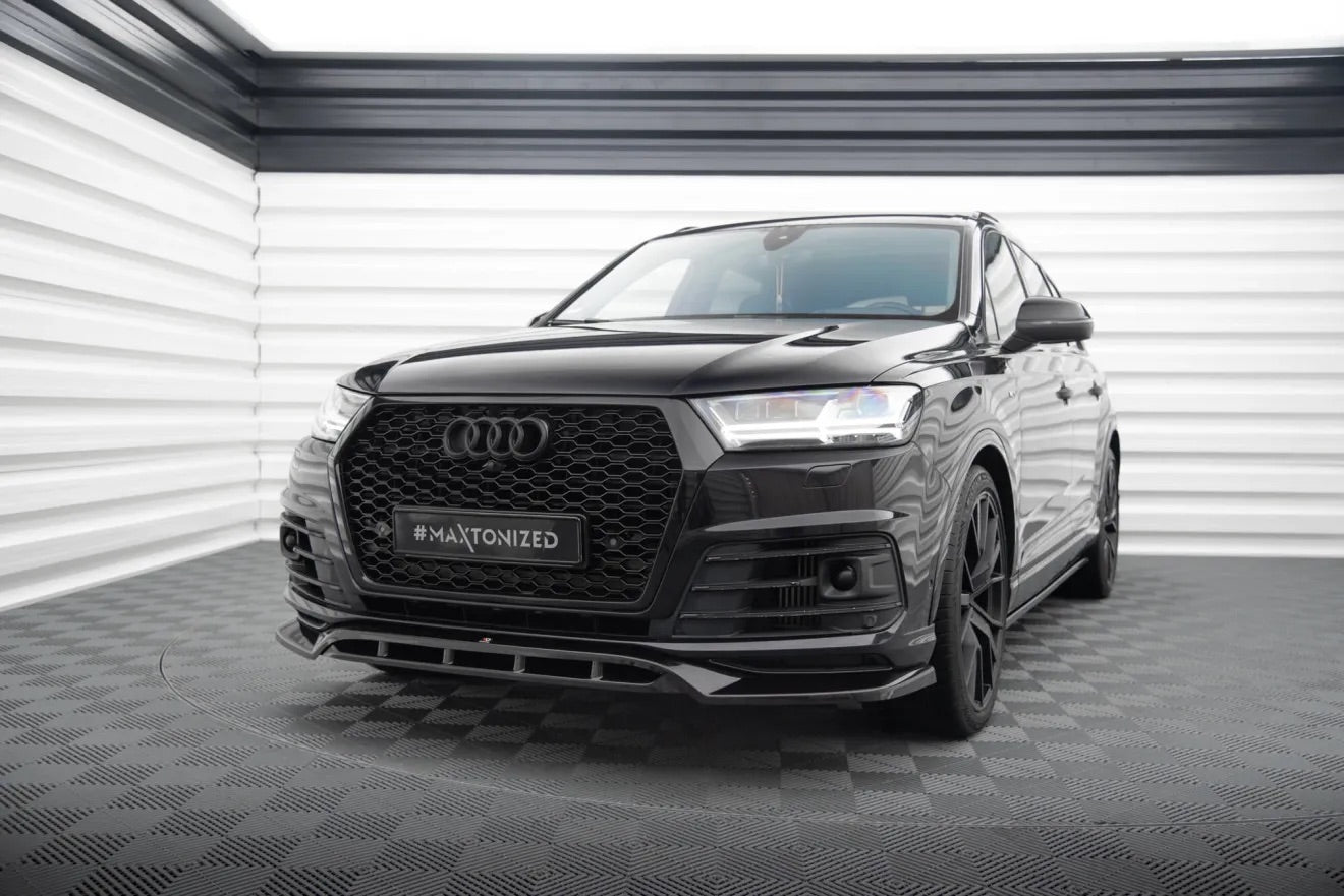 FRONT SPLITTER V.2 AUDI SQ7 / Q7 S-LINE MK2 (2016-2020)