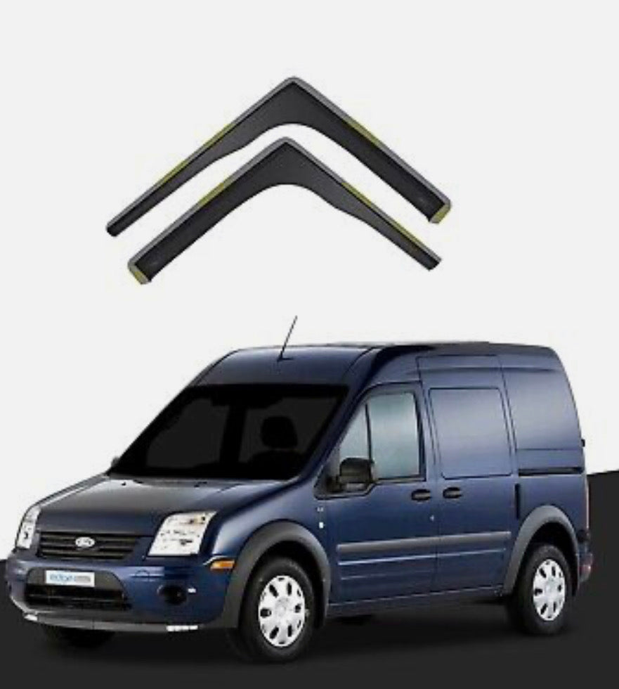 Ford Transit Connect 2004-2013 Van Wind Deflectors 2pc Tinted