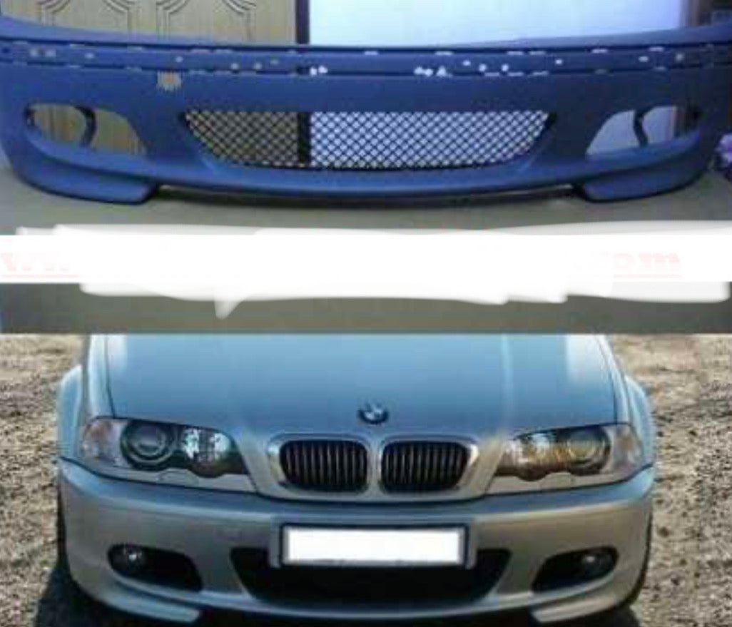 MTEC MSport M Technik Front Bumper, BMW E46, 3 Series Yrs 98-04 Coupe & Saloon, Plastic