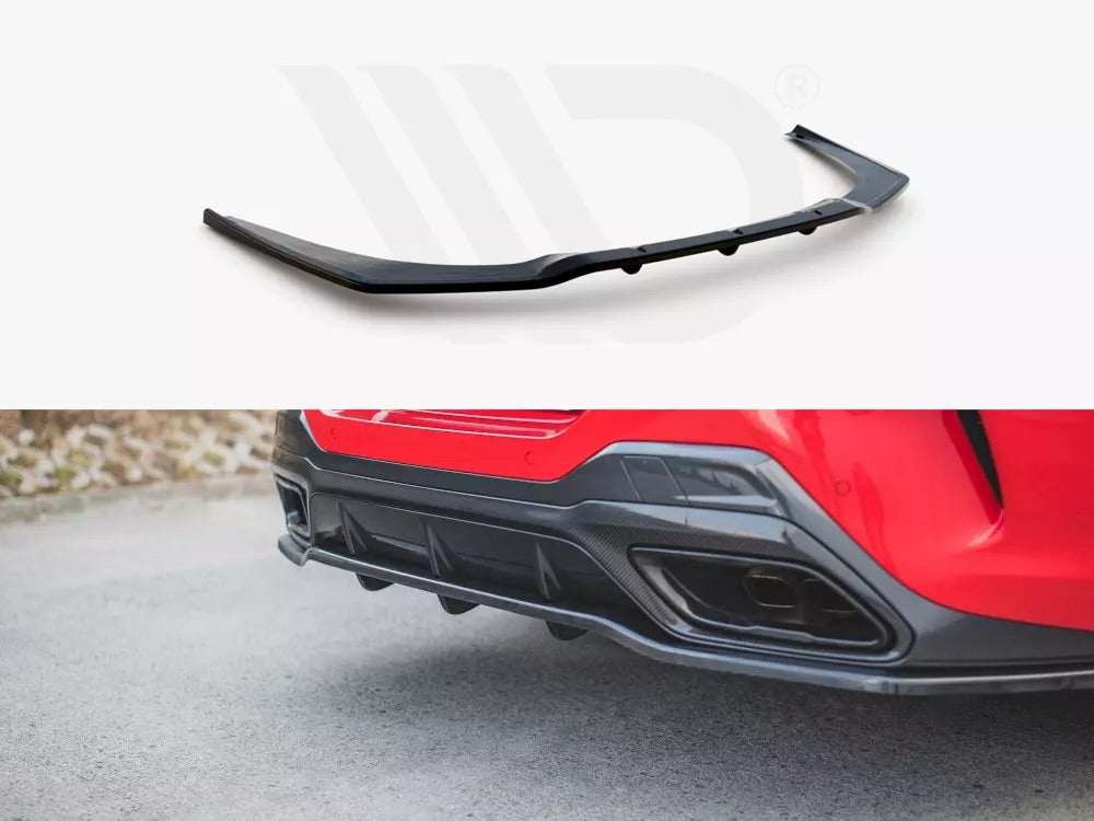 CENTRAL REAR SPLITTER (WITH VERTICAL BARS) BMW M850I G15 (2018-)