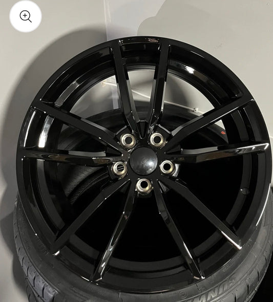 VW 991 17X7.5 5X100 BLACK