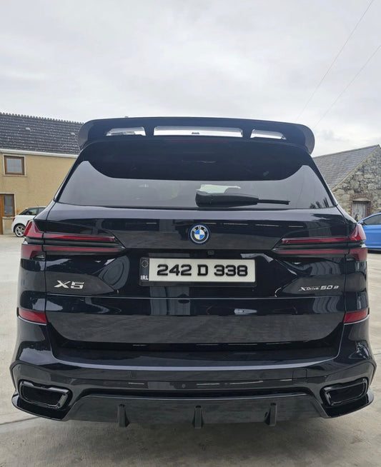 BMW X5 G05 PRE & LCI 2019&2023+ Gloss Black STYLE 2 REAR DIFFUSER