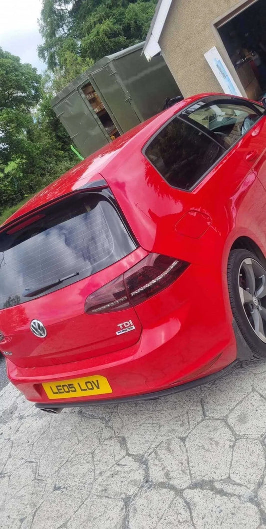 VW GOLF MK7/MK7.5 SPOILER EXTENSION GTD GTI R