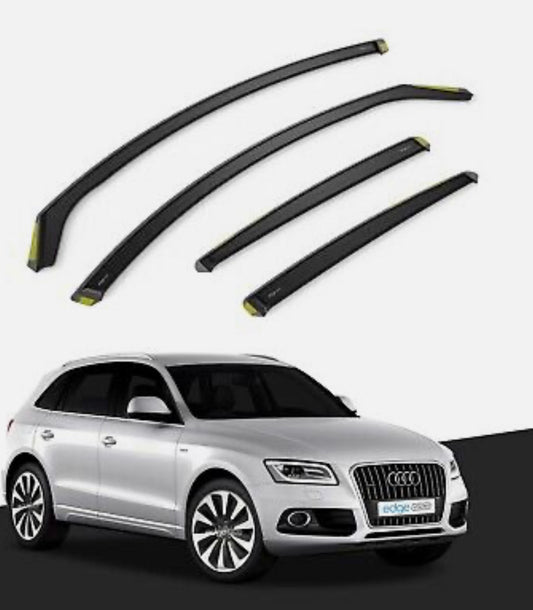 Audi Q5 MK1 2008-2016 5 Door SUV Wind Deflectors 4pc Tinted