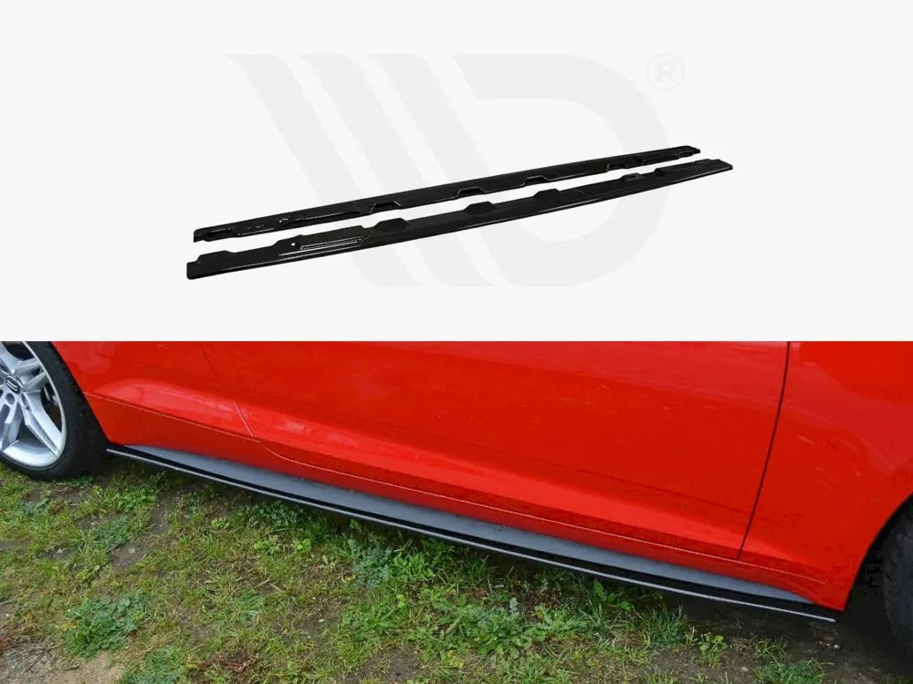 SIDE SKIRTS SPLITTERS AUDI A5 F5 S-LINE COUPE (2016 – UP)