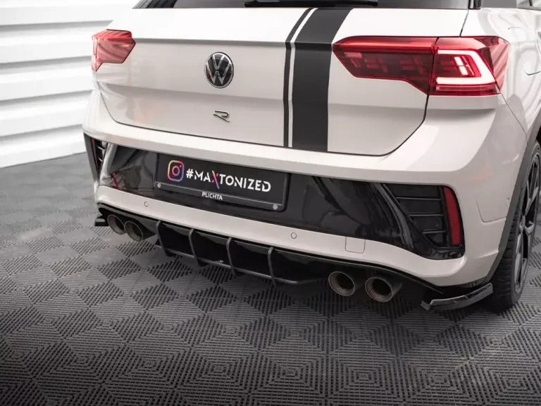 STREET PRO REAR DIFFUSER VOLKSWAGEN T-ROC R MK1 FACELIFT (2021-)