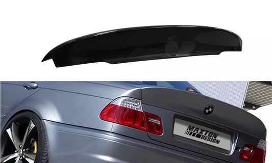 REAR SPOILER / LID EXTENSION BMW 3 E46 – 4 DOOR SALOON (for painting)