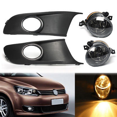 VW Caddy Van Yrs 2010 - 2015 Fog Light Lamp Kit Fogs & Grills