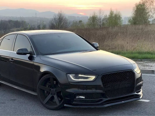 FRONT SPLITTER V.1 AUDI S4 B8 / A4 B8 S-LINE FACELIFT (2011-2015)