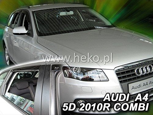 Audi A4 B8 Avant Yrs 08 -15 Brand New Heko Brand New 4 Piece Wind Deflectors