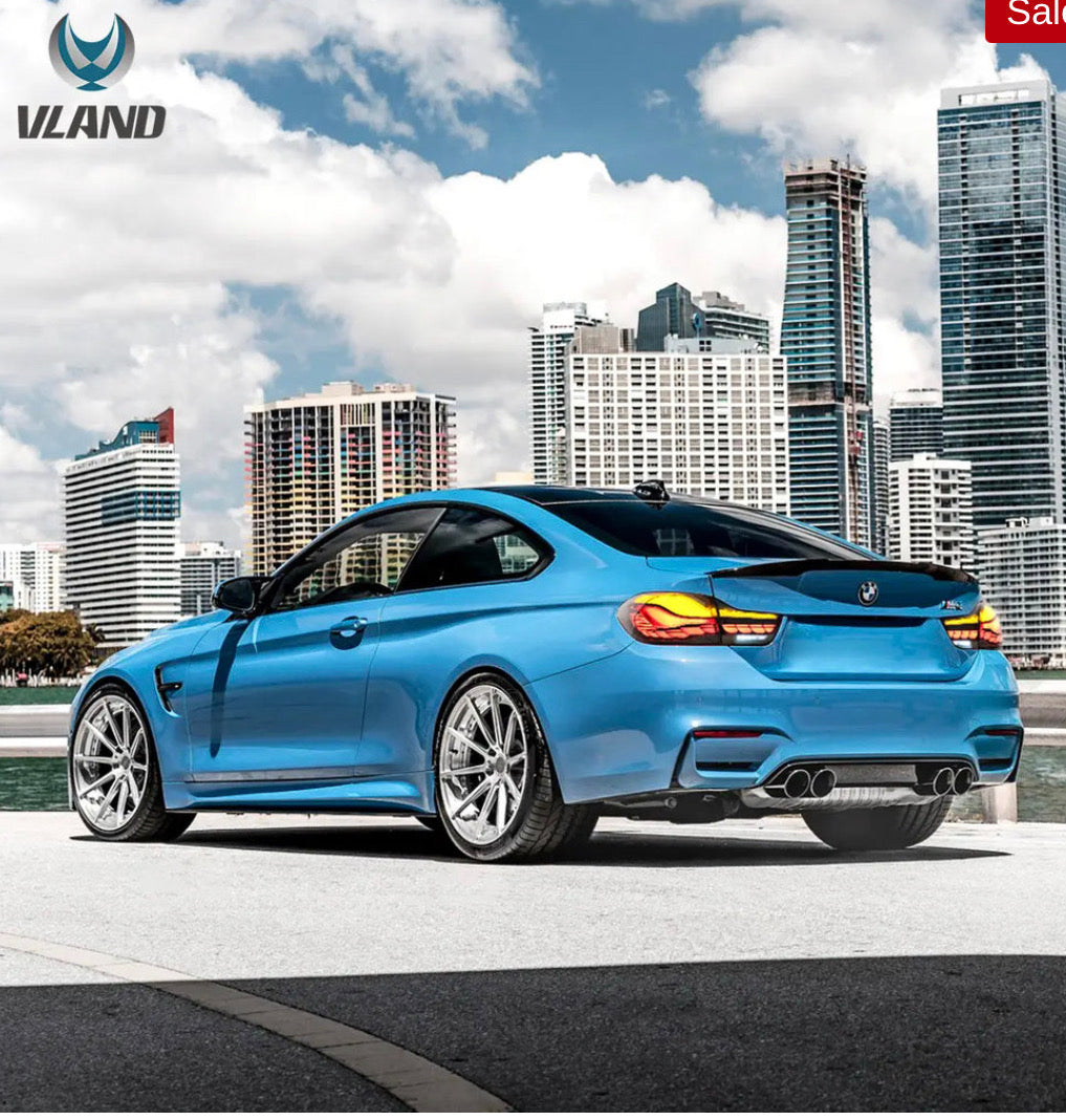 BMW 4 Series F32 F33 F36 / M4 F82 F83 (2014-2020)Vland LED Tail Lights With GTS Style