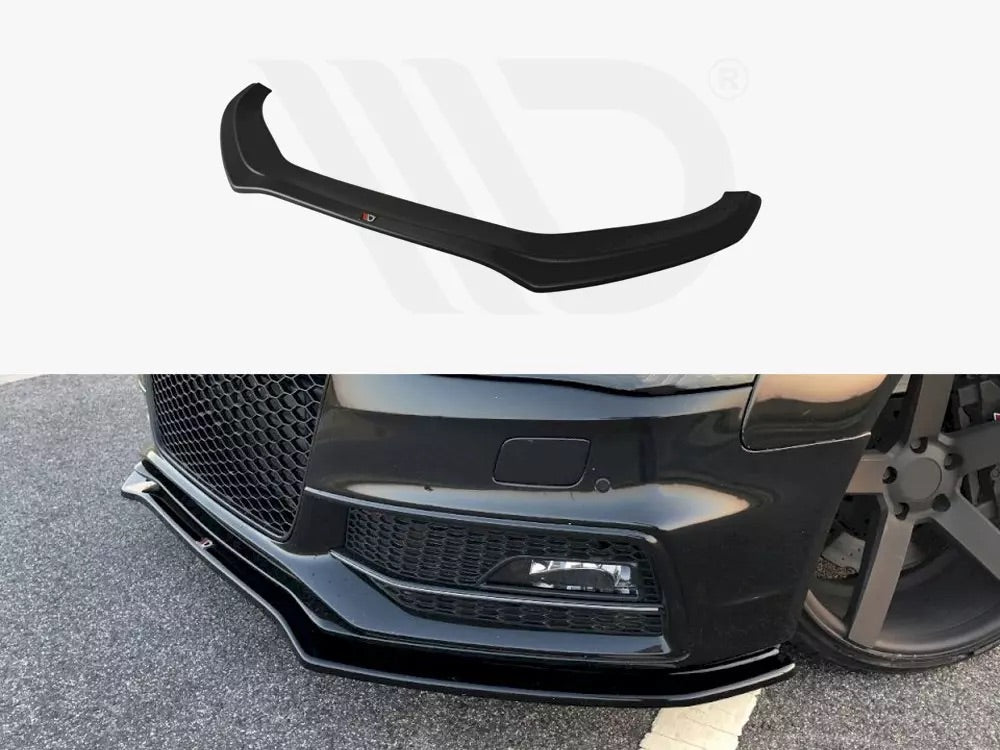 FRONT SPLITTER V.2 AUDI S4 B8 / A4 B8 S-LINE FACELIFT (2011-2015)