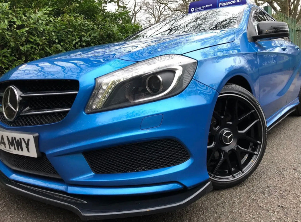 MERC A CLASS W176/W176 FL AMG & STANDARD FRONT SPLITTER 2012-2018