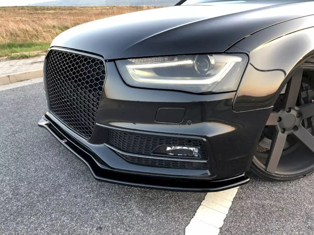 FRONT SPLITTER V.2 AUDI S4 B8 / A4 B8 S-LINE FACELIFT (2011-2015)