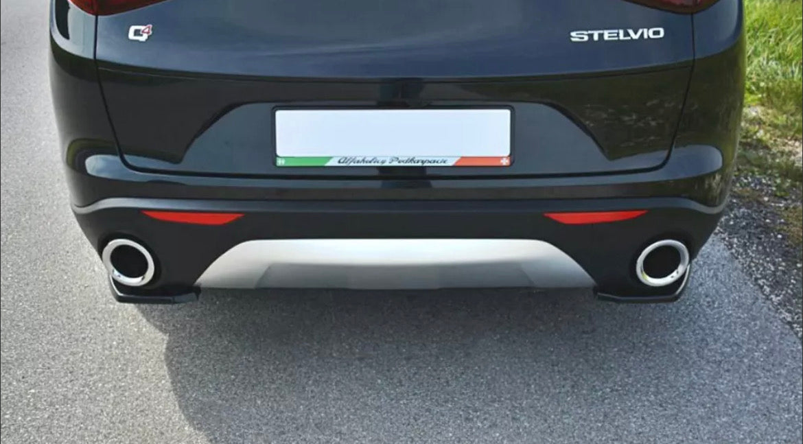 REAR SIDE SPLITTERS ALFA ROMEO STELVIO (2016-UP)