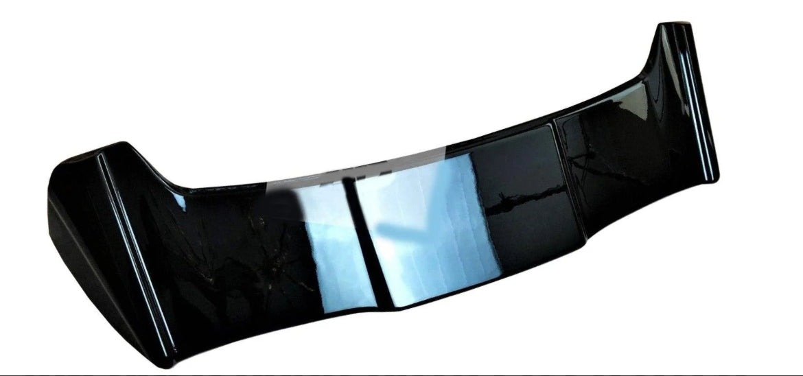 VW POLO 2009-2018 6C 6R GTI R 'BATMAN' STYLE REAR SPOILER IN GLOSS BLACK