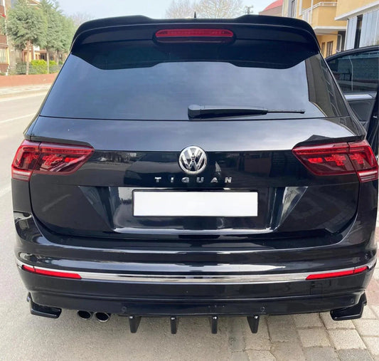 VOLKSWAGEN TIGUAN MK2 2015-2020 STANDARD / R LINE REAR DIFFUSER