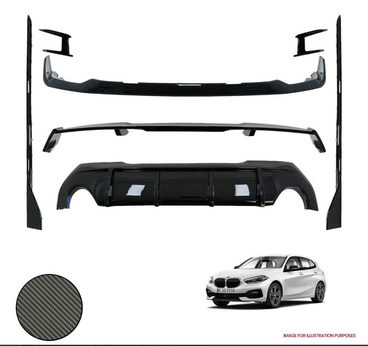 BMW 1 SERIES F40 2018 - 2024 CARBON LOOK FULL AERO KIT