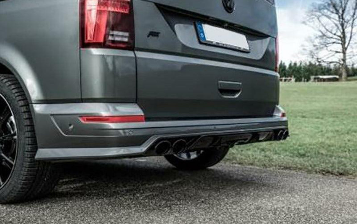 VW TRANSPORTER T6.1 2019 - 2024 – ABT REAR SKIRT BUMPER SET TAILGATE