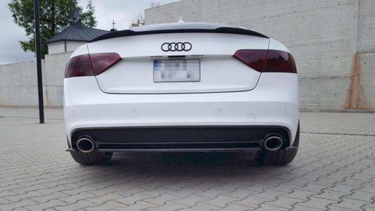 Audi A5 S-Line 8T FL Coupe Maxton Design Central Rear Diffuser