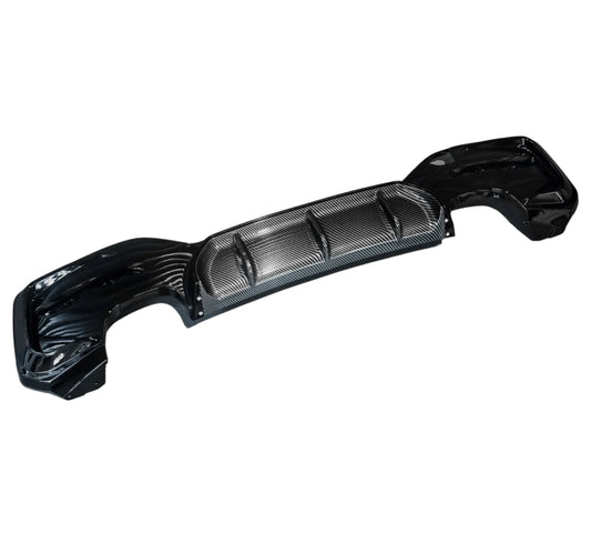 BMW 1 SERIES F20 M SPORT LCI 2015-2019 REAR DIFFUSER IN CARBON LOOK