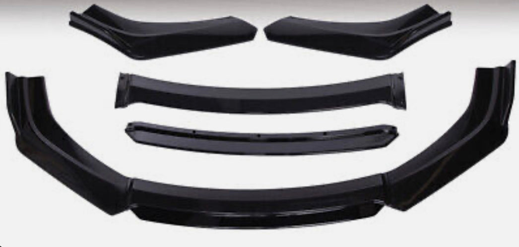 For 1 Series F40 Front Bumper Lip Spoiler Splitter Diffuser (Glossy Black)